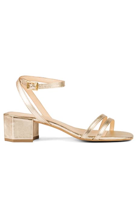 Vanilla Moon_Gold Val Block Heel Sandals_Online_at_Aza_Fashions