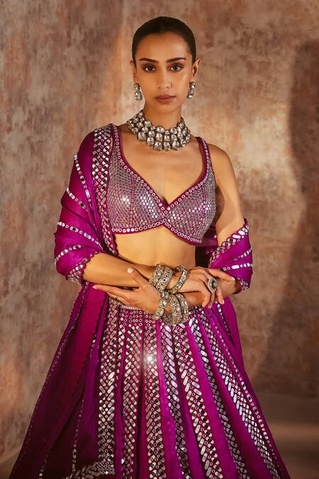 DESILOOK LIFESTYLE Semi-Stitched Heavy perfect embroidered velvet Lehenga  choli at Rs 3299 in Surat