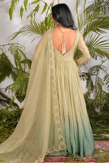 Vidushi Gupta Embroidered Anarkali with Dupatta 