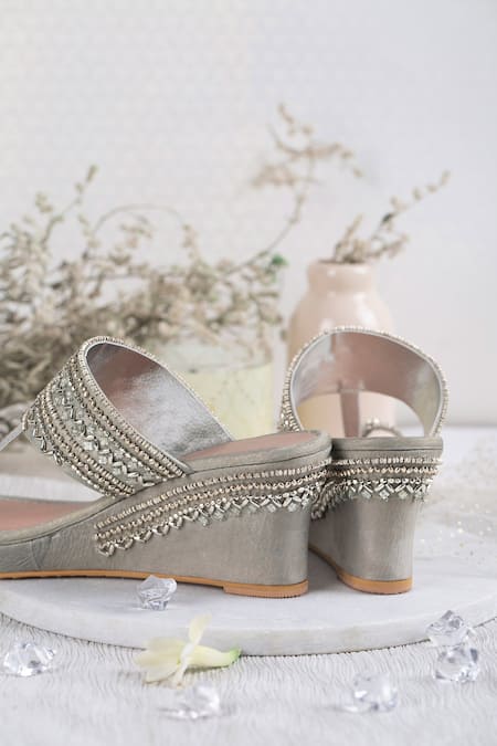 Silver wedges wedding new arrivals