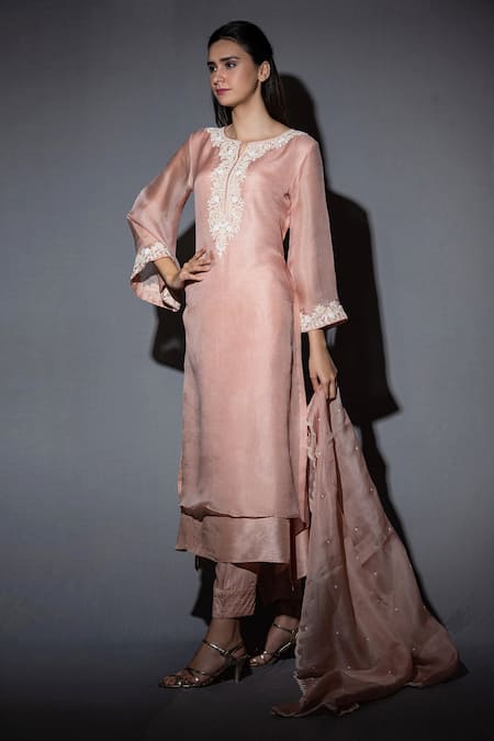 Vara by Vibha n Priti Organza Kurta Set 