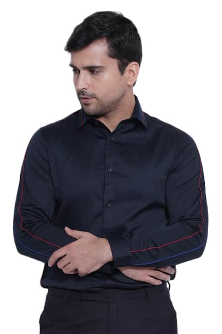 Abkasa Slim-Fit Cotton Shirt 