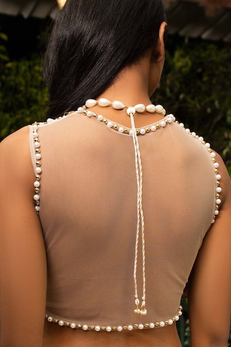 Saksham & Neharicka Embroidered Blouse 