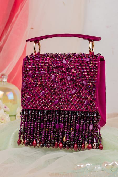 House of Vian Samara Embellished Clutch 