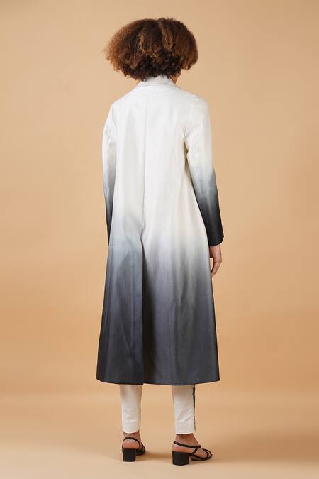 Samant Chauhan Ombre Jacket & Straight Pant Set 