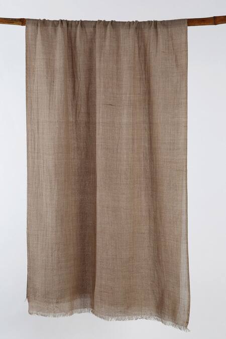 Pashma Brown Pashmina Cashmere Shawl Online at Aza Fashions Pashma_Brown Pashmina Cashmere Shawl _Online_at_Aza_Fashions