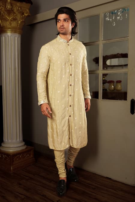 YAJY by Aditya Jain Yuga Silk Kurta Set 