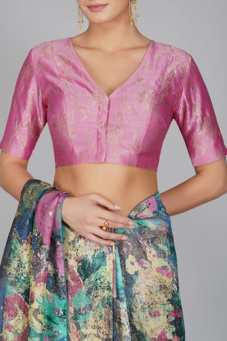 Yavi Banarasi Brocade Blouse 