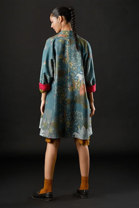 Yavi Eden Floral Print Jacket 