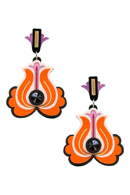 The YV Brand by Yashvi Vanani The Blooming Cala Dangler Earrings 