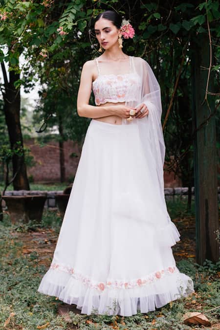 Tarini Vij Embroidered Lehenga Set 