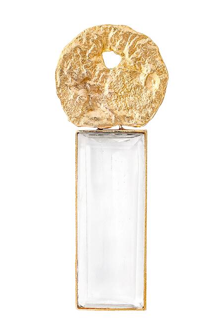 Buy_Zohra_Gold Plated Stones Earrings _Online_at_Aza_Fashions