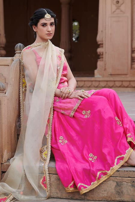 Rajiramniq Tissue Silk Kurta Set 