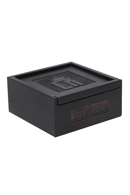 Shop_Cosa Nostraa_Gold Stones Abstract Owl Brooch _Online_at_Aza_Fashions