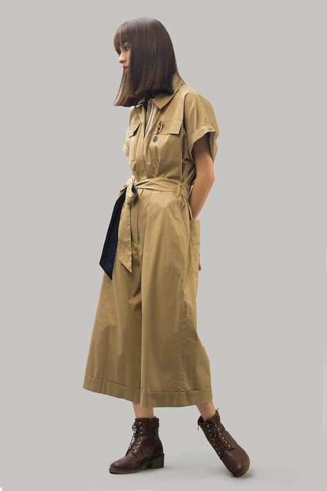 Jumpsuit with Utility Pockets