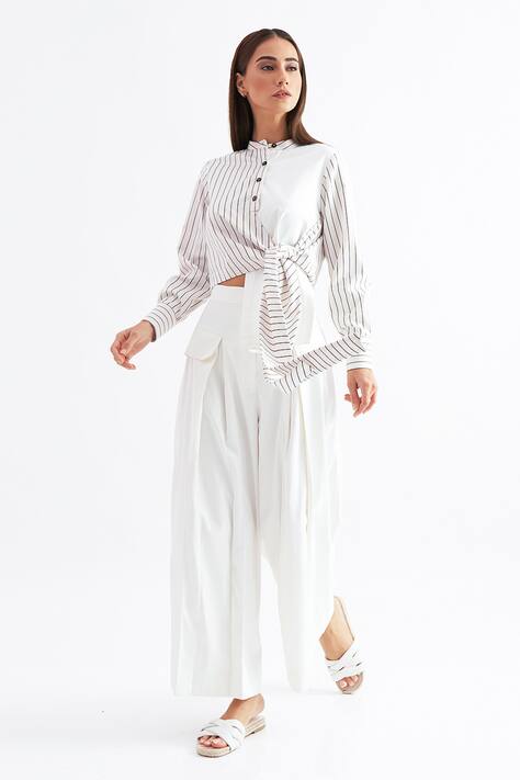 Inverted Pleats Trousers
