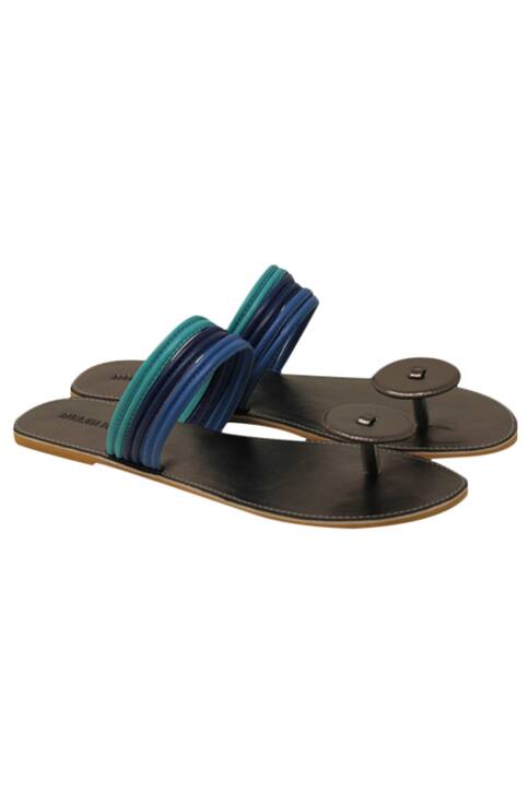 Kotai Metallic Flat Sandals