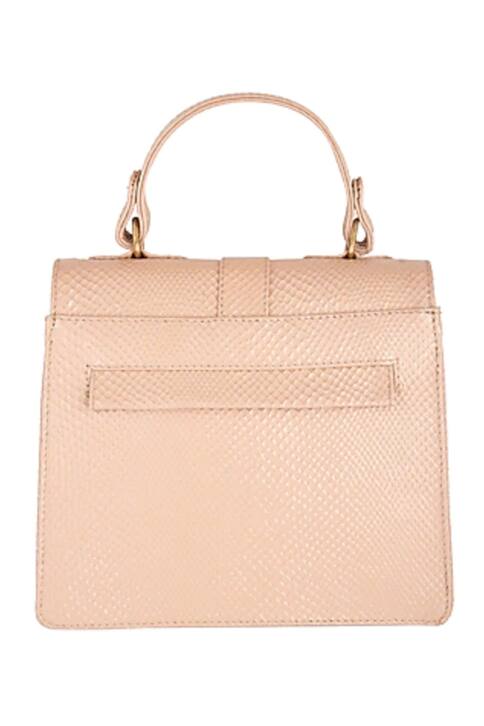 Buy Clutch D Embossed Satchel Bag Online | Aza Fashions