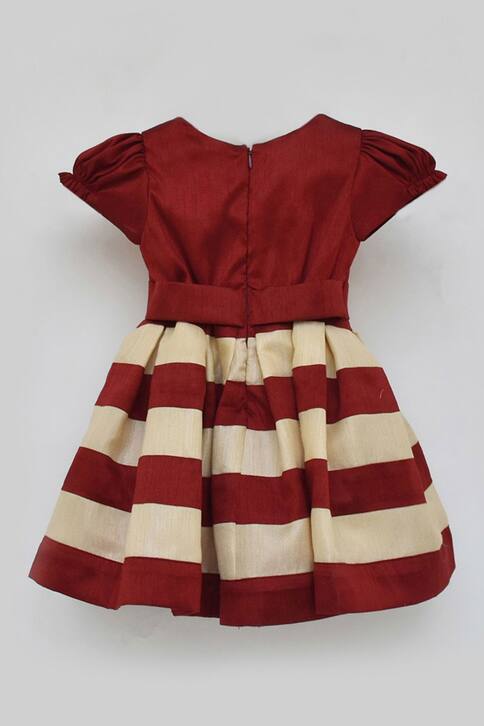 new pleated frock design