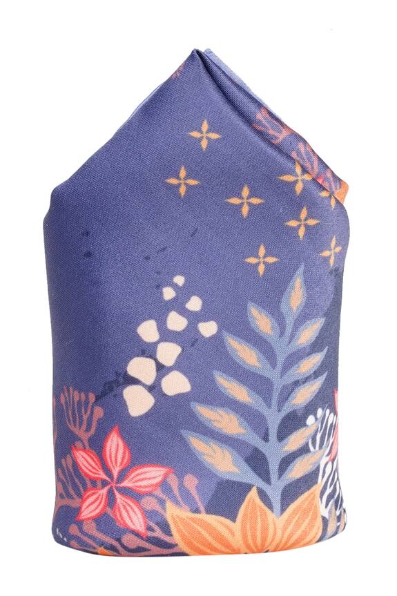 Tossido Floral Print Pocket Square