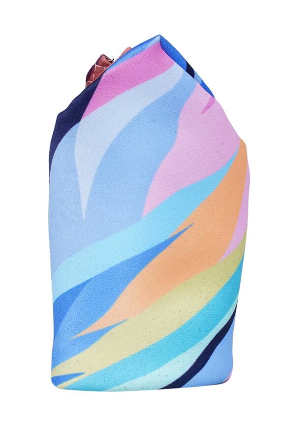 Tossido Abstract Print Pocket Square