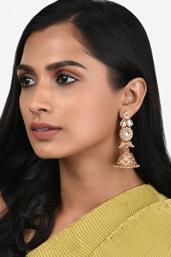 Ahaanya Embellished Jhumkas