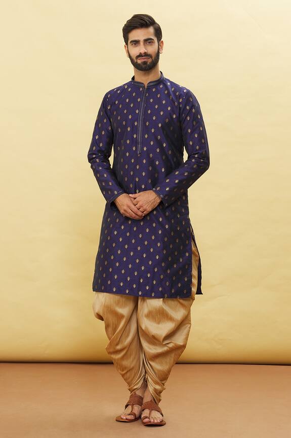 Nazaakat by Samara Singh Metallic Spring Pattern Kurta Set