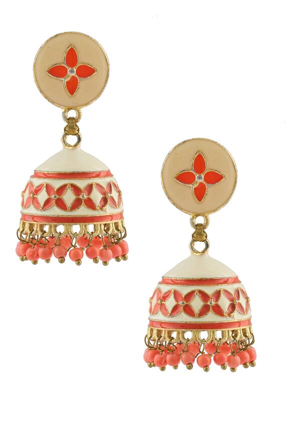 Kista Circular Shaped Jhumkas