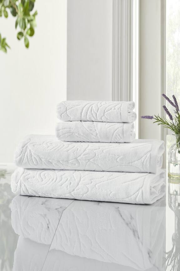 Houmn Floral Accent Towel Set