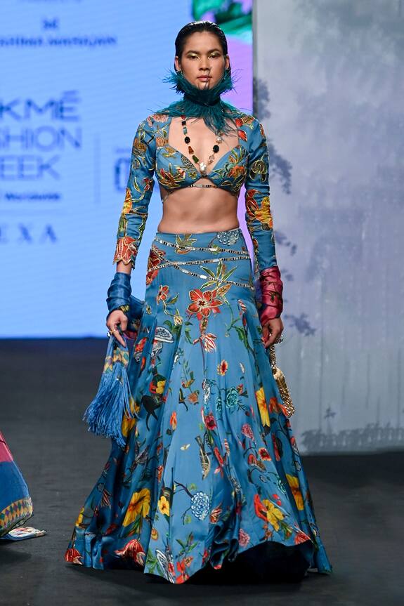 Mahima Mahajan Printed Lehenga Set