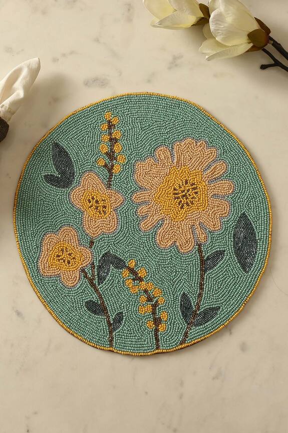 Amoli Concepts Beaded Placemat
