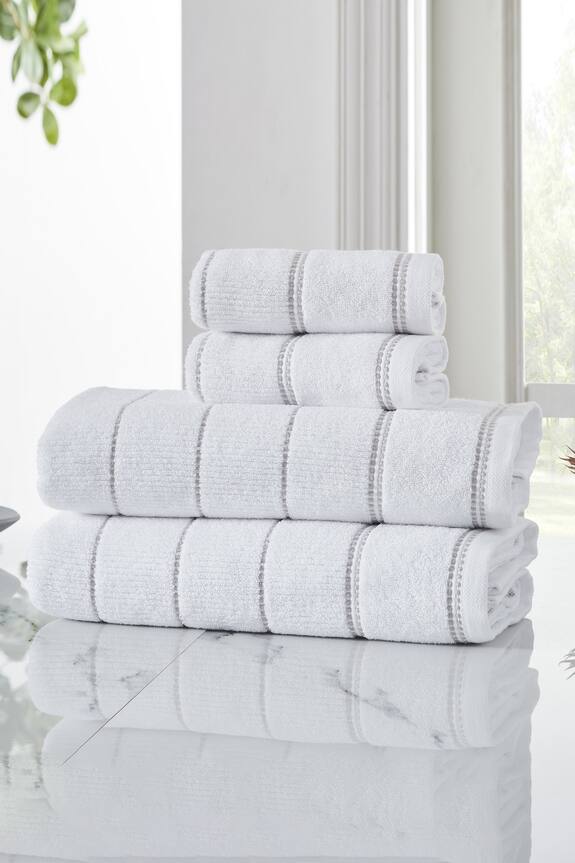 Houmn Symmetry Cotton Terry Towel Set