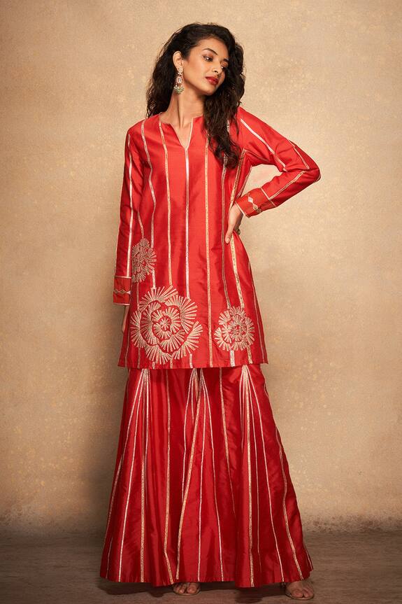 Gulabo by Abu Sandeep | Abu Sandeep Designer Clothing Online - Aza Fashions