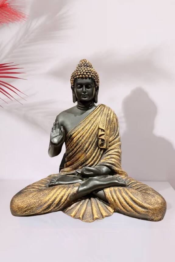 Order Happiness Antique Polyresin Buddha Sculpture