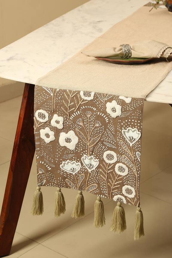 Amoli Concepts Hand Painted Table Runner