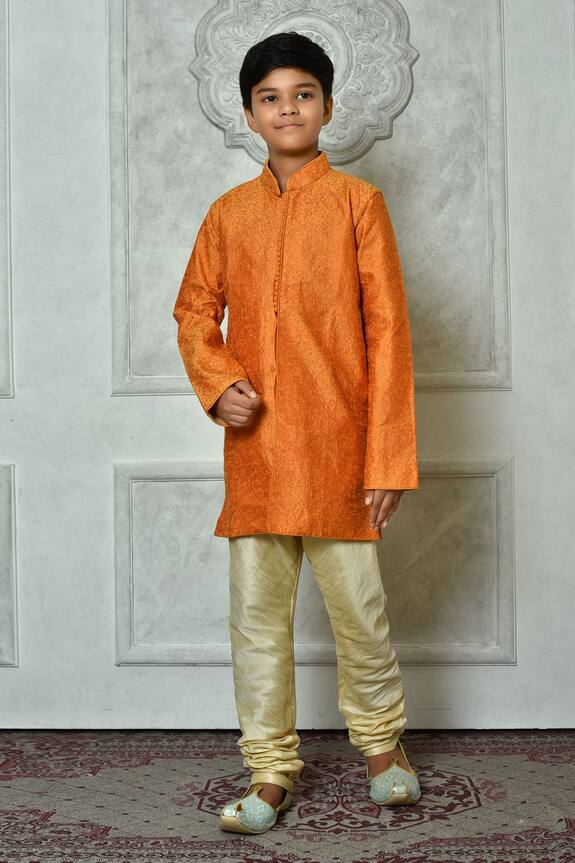 Samyukta Singhania Thread & Paisley Embroidered Kurta