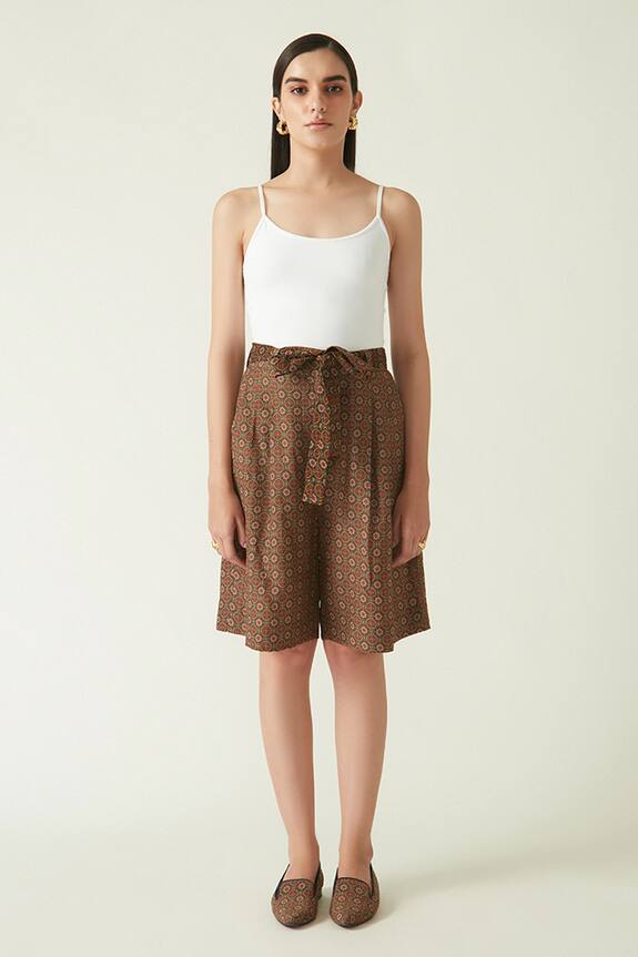 Payal Pratap Dempo Printed Shorts