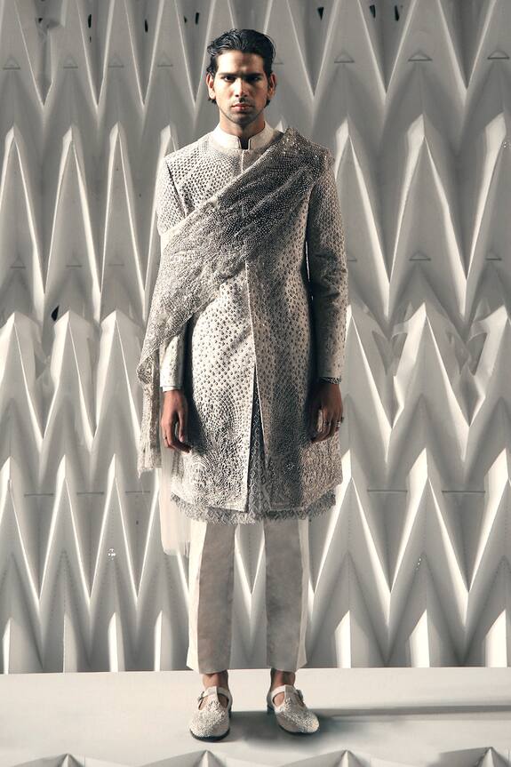 Rohit Gandhi + Rahul Khanna Silk Linen Trouser