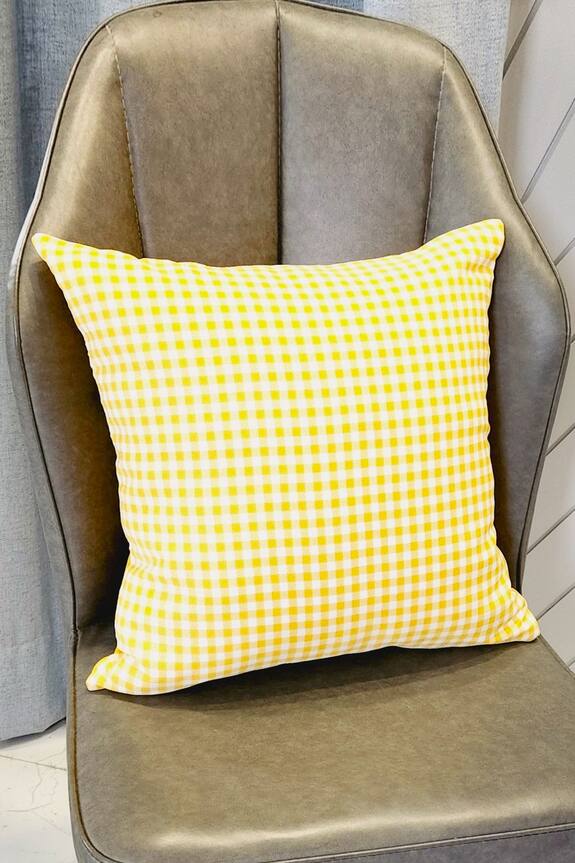 Throwpillow Checked Cushion Cover