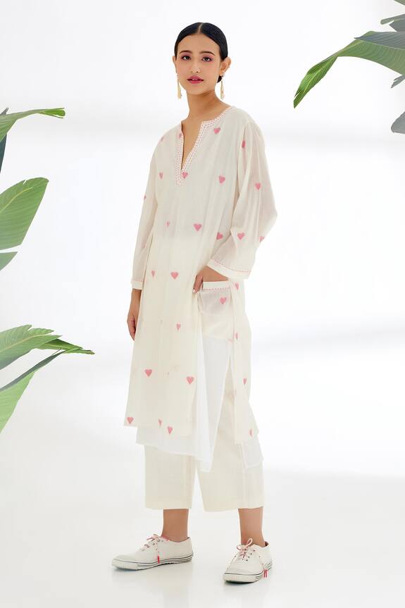 Nikasha Heart Woven Tunic
