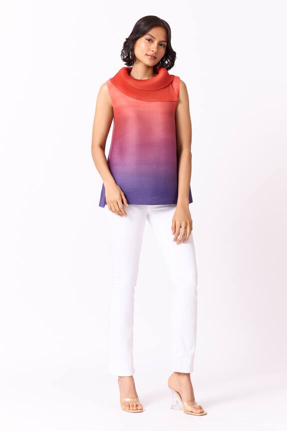 Scarlet Sage Hazel Ombre Top
