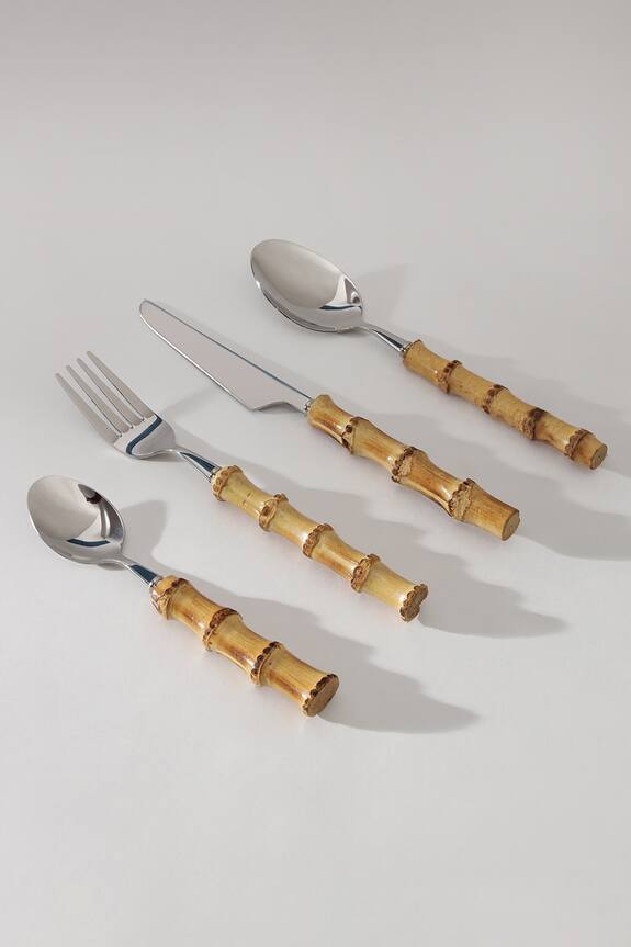 Table Manners Bamboo Cutlery Set