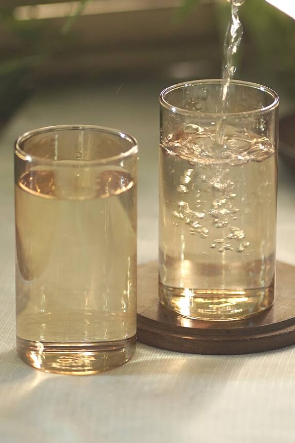 COURTYARD Majuli 2 Pcs Glided Water Glass Set