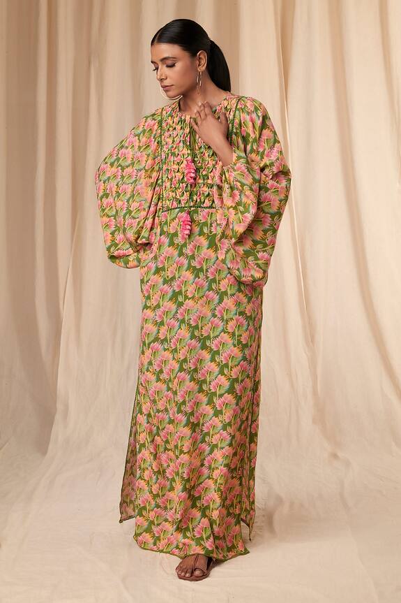 Masaba Little Garden Kaftan Dress