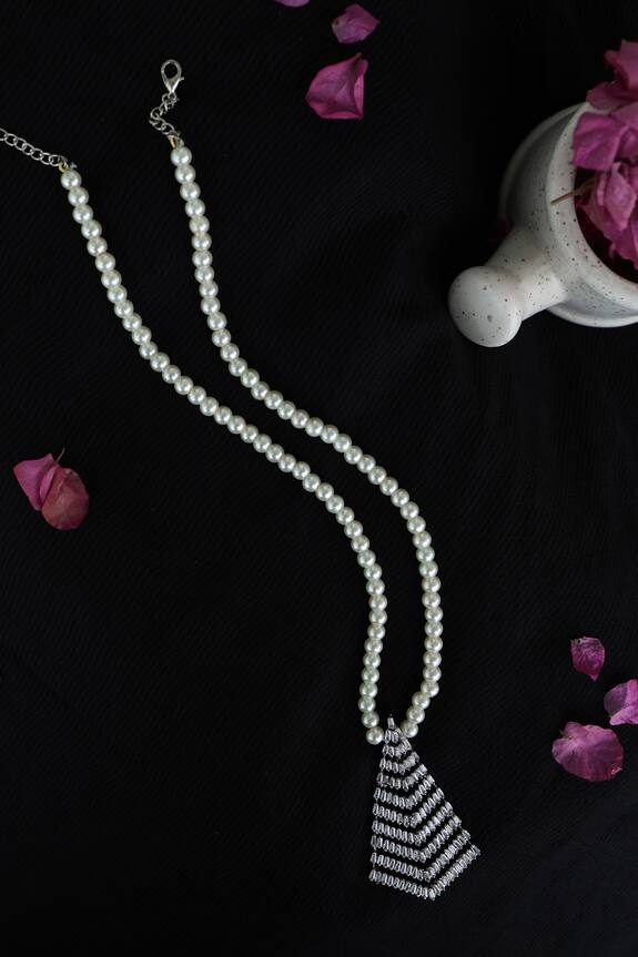 Phiroza Ariba Pearl Pendant Necklace