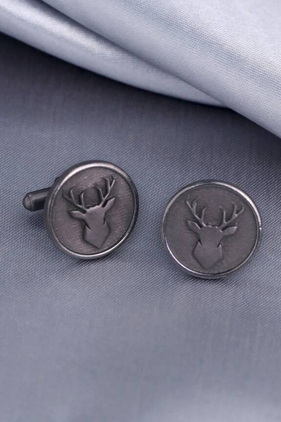 Cosa Nostraa Imperial Stag Craved Cufflinks