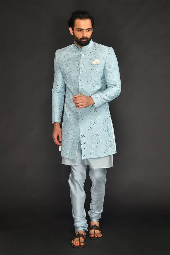 SAMMOHAN CEREMONIAL Embroidered Sherwani Set