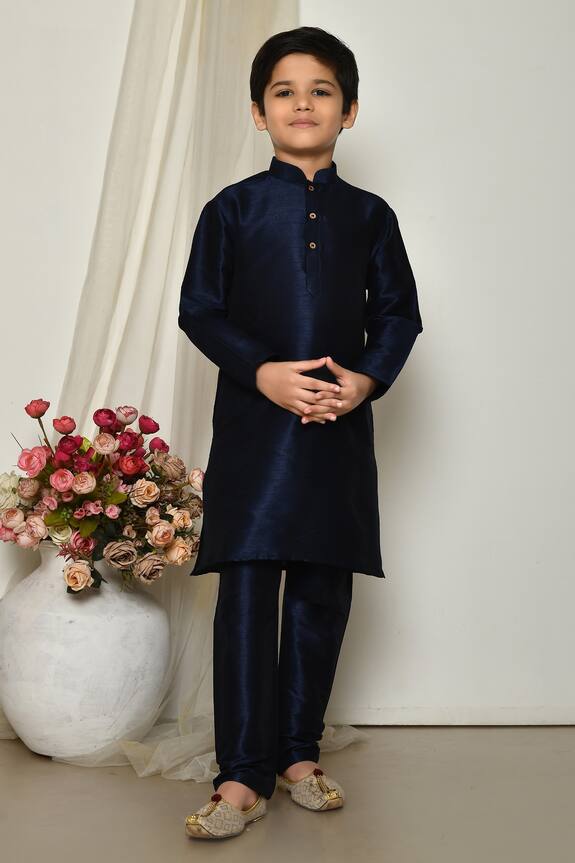 Banana Bee Plain Kurta With Pant