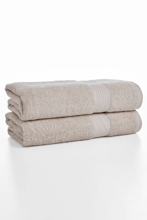 Houmn Stripe Pattern Horizon Bath Towel - Single Pc
