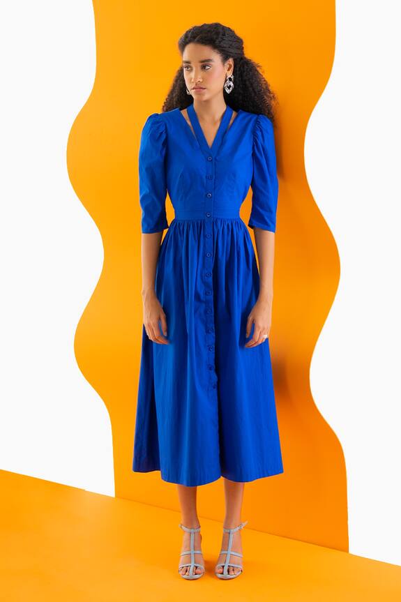 Notebook Ziba Solid Shirt Dress
